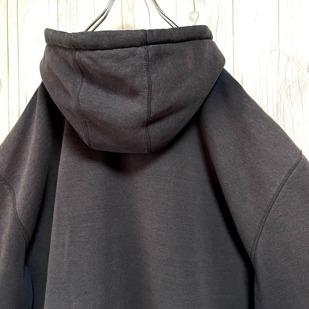 Carhartt カーハート フルジップスウェットパーカー　濃紺 大きめ　2XL