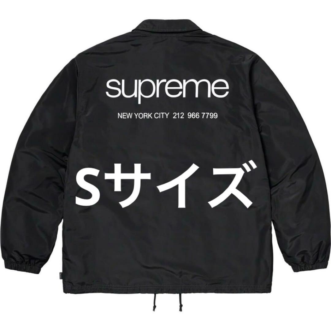 Supreme Nyc Coaches Jacket Black Sサイズ