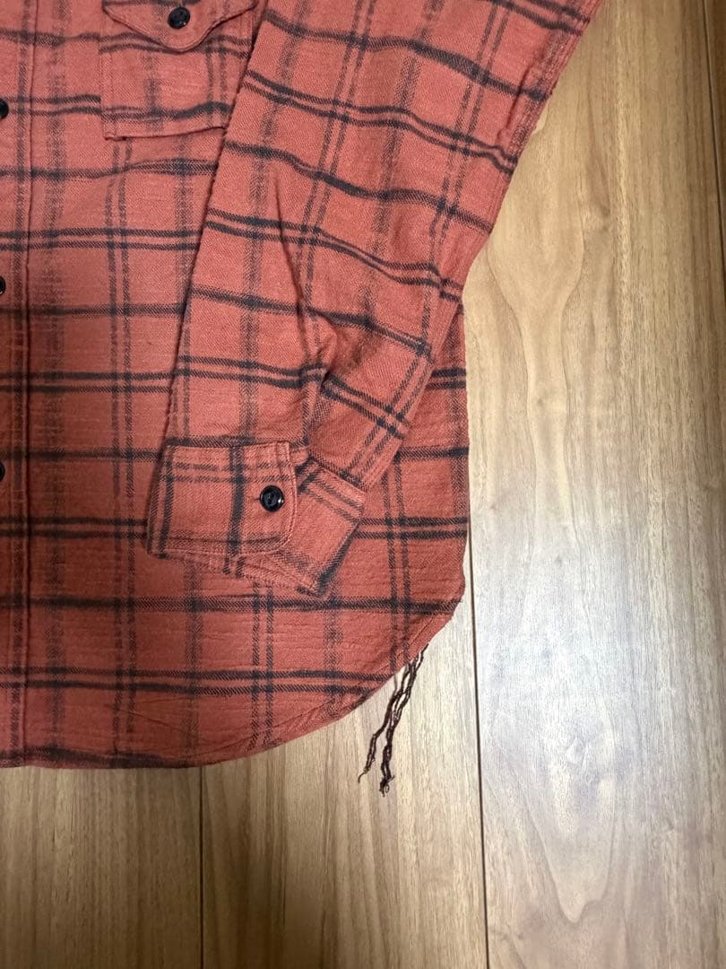 Pherrow's フェローズ ネルシャツ チェック ワークシャツ