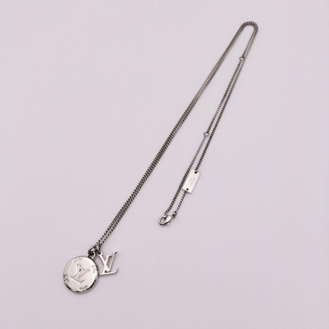 ✨極上美品✨ルイヴィトン リング ネックレス チェーン モノグラム　ゴールド