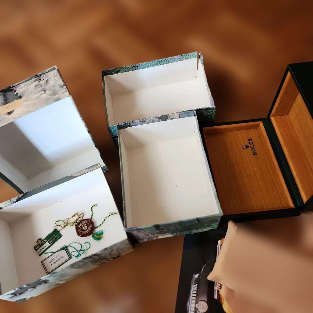 ロレックス空箱　など　デイトジャストコマなどまとめ売り