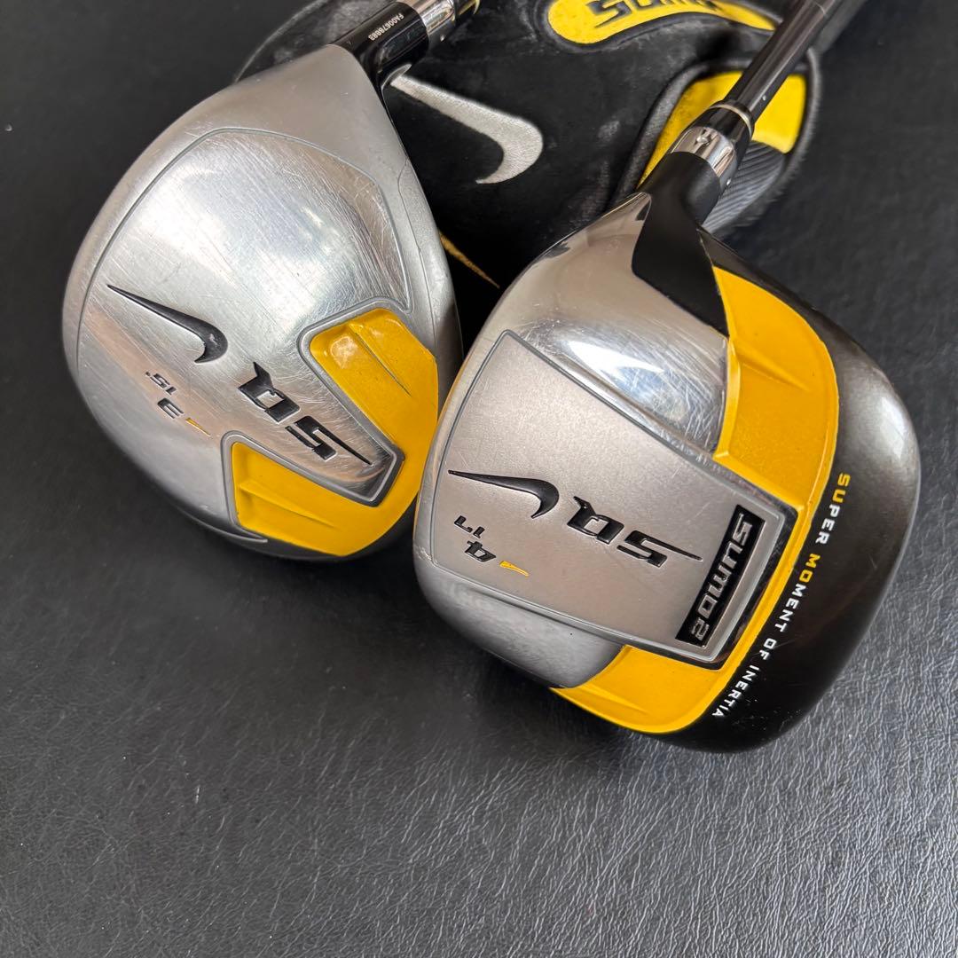 送料込メンズゴルフクラブセットNIKEナイキSQプロコンボBG0374グレー