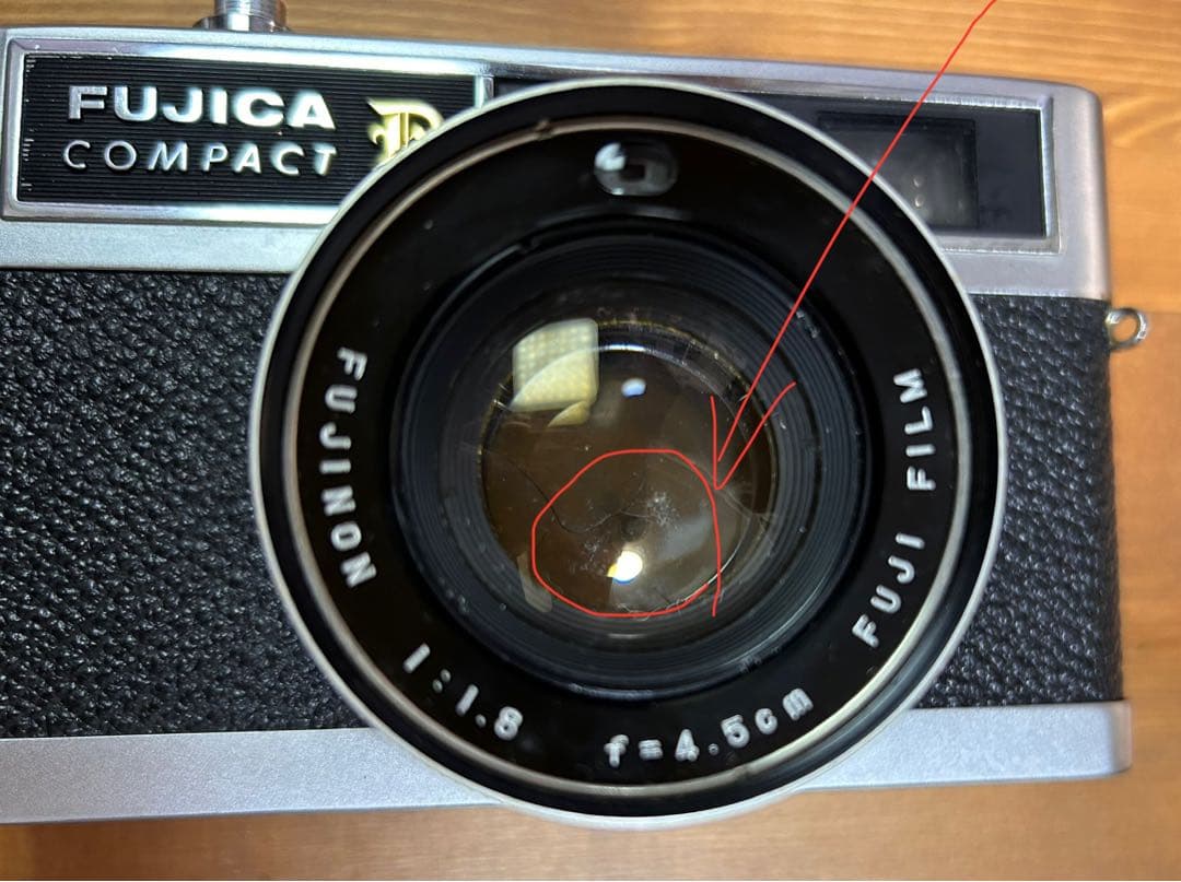 Fujica Compact ゴールデン　Deluxe 希少　美品