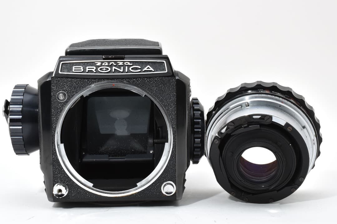ゼンザ ブロニカ Zenza Bronica S2 ブラック 75mm 2821