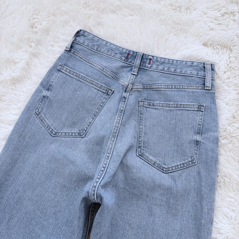 25SS新品★レッドカード　one day デニムパンツ　24　ルーズストレート