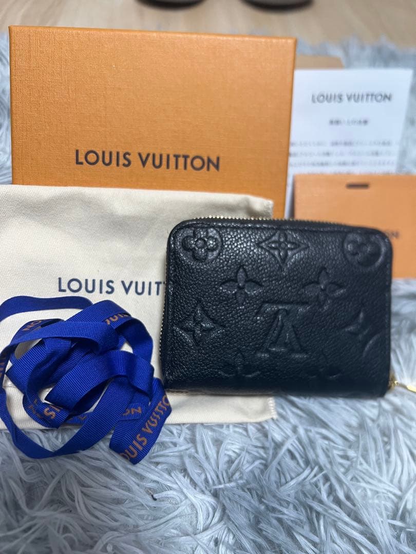 ルイヴィトン アンプラント ジッピー パース ブラック