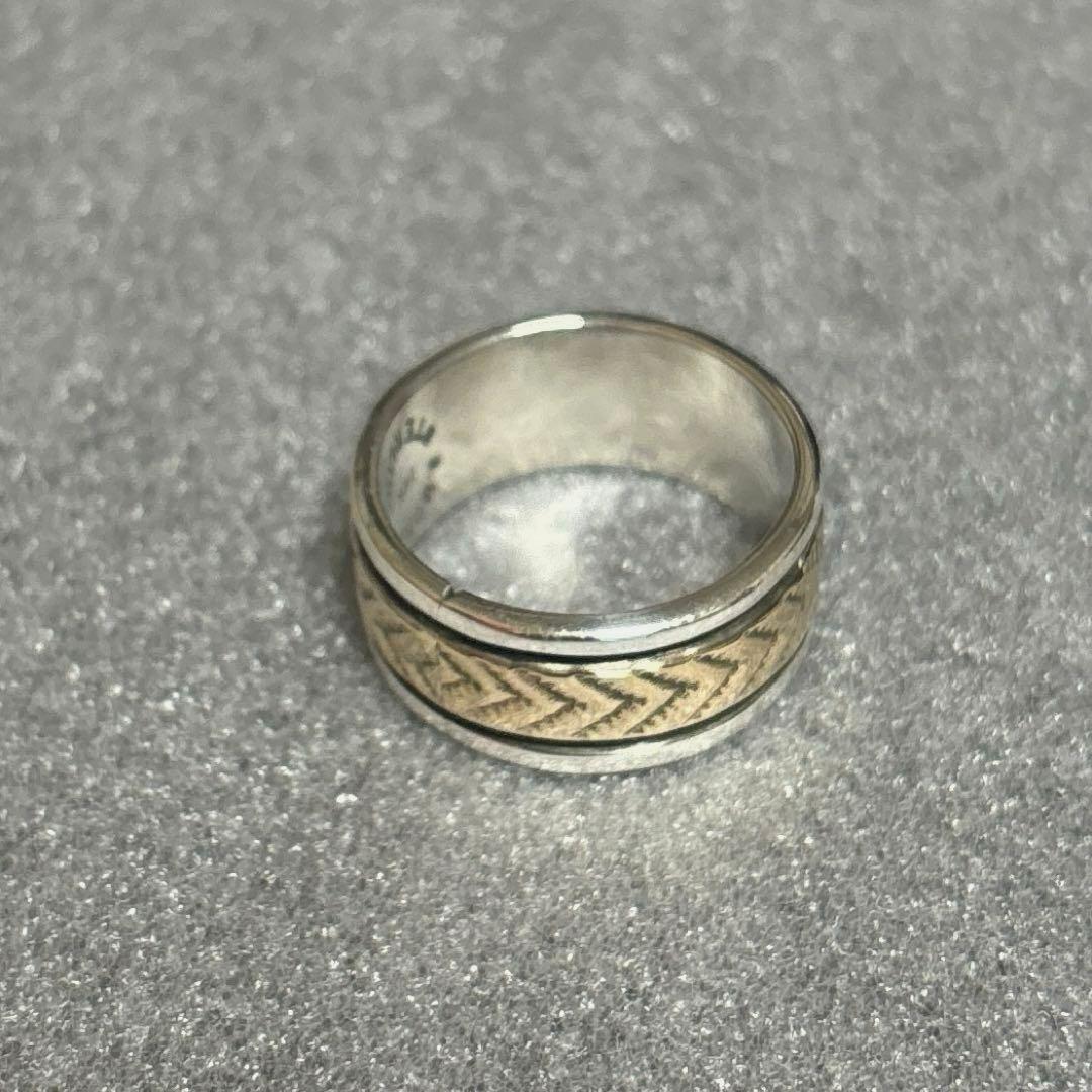 ナバホ族 ブルースモーガン14Kリング Bruce Morgan NAVAJO