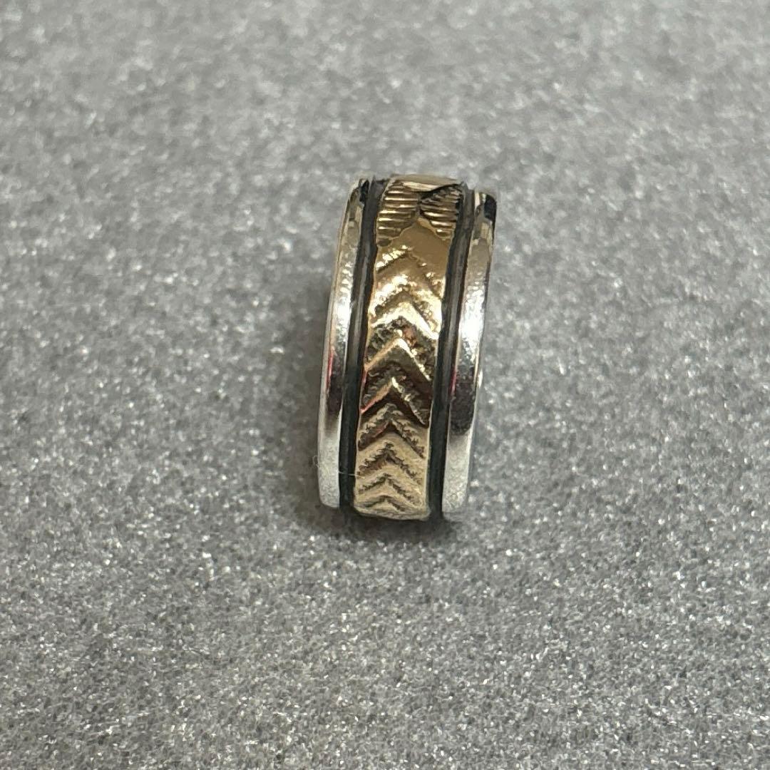 ナバホ族 ブルースモーガン14Kリング Bruce Morgan NAVAJO