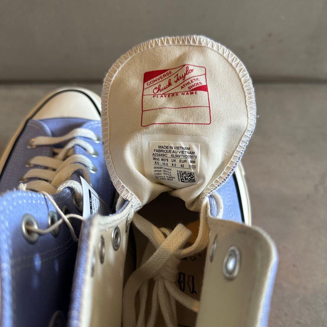 【新品未使用】チャックテイラー ct70 ultra violet 27.0