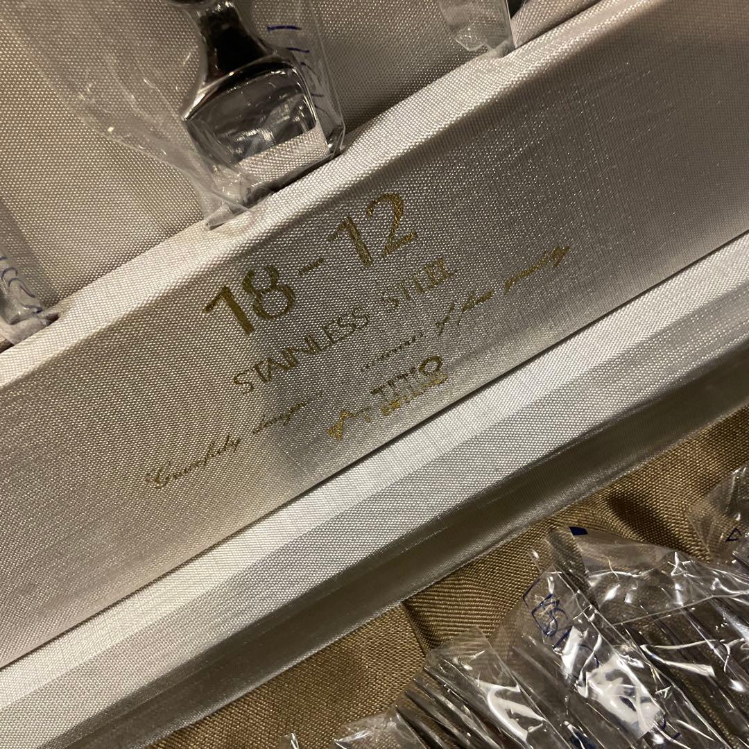 新品未使用！TRIO 18-12 ステンレス ソナタ カトラリーセット 35本