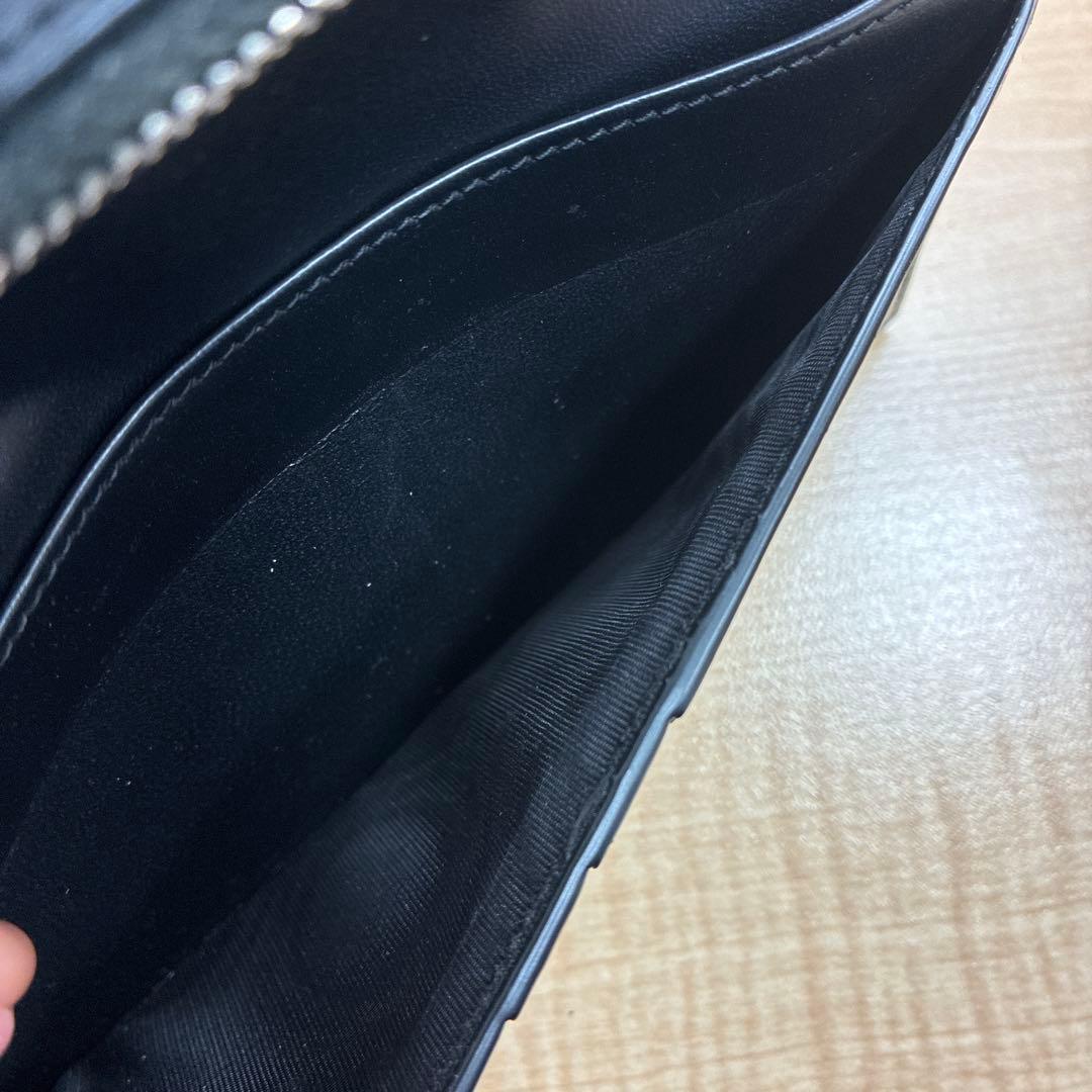 YSL サンローラン ブラック 長財布 コンチネンタルウォレット