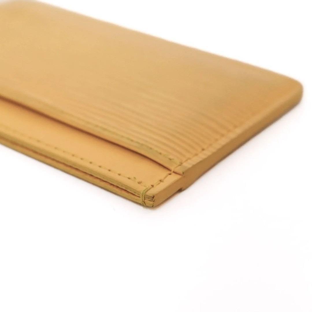 ルイヴィトン カードケース ポルトカル プル エピ サンフラワー　M81065