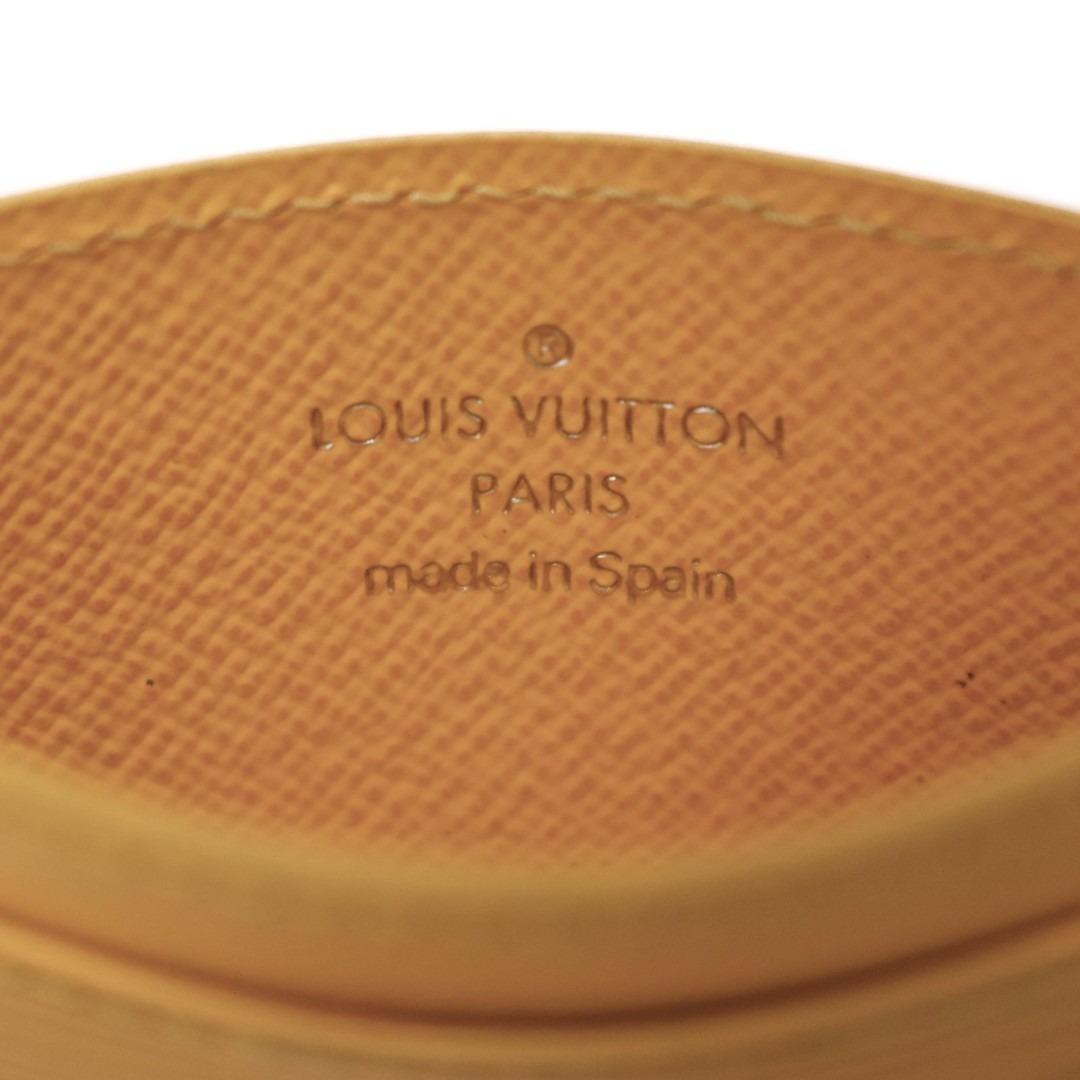 ルイヴィトン カードケース ポルトカル プル エピ サンフラワー　M81065