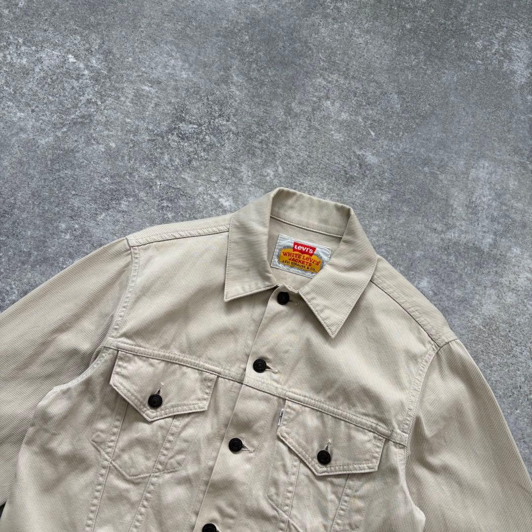 【LEVI'S】 WHITE JACKETS 90s リーバイス ピケジャケット