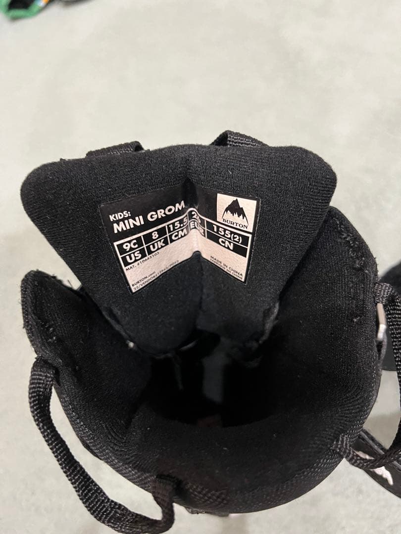 burton MINI-GROM スノーボード　ブーツ キッズ