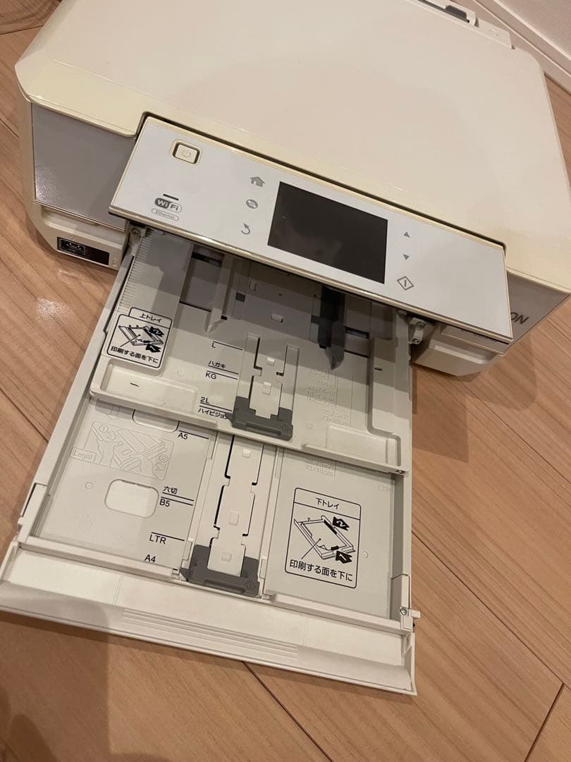 ◆ジャンク品　エプソン・EP805AW プリンター　インク4点付き