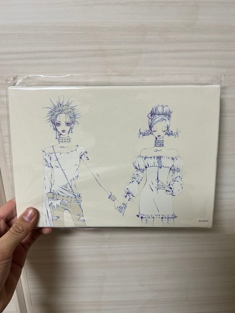 矢沢あい展『NANA』ポストカード キャンパスボード ポスター ポケット付メモ