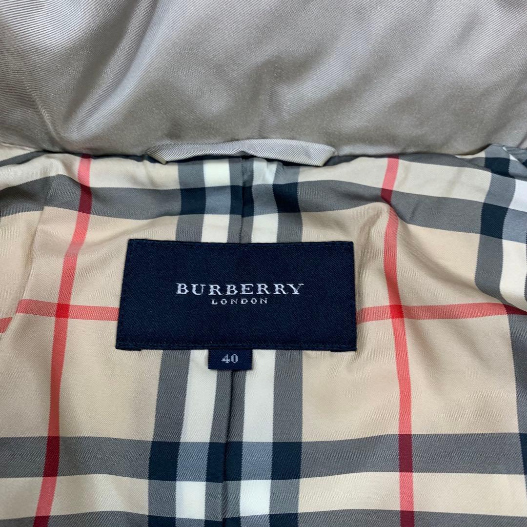 Burberry London バーバリーロンドン ダウンコートノバチェック