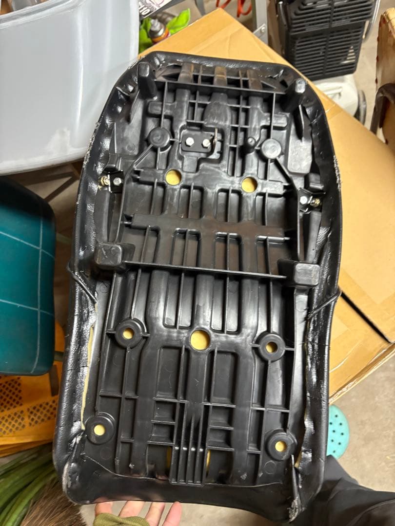 XJR400Rタックロールシート　金具付き