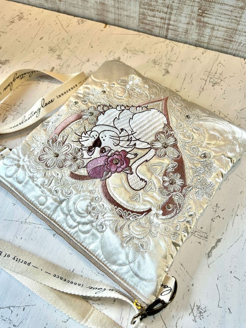 ＊お纏めリクエスト＊ライトブルーWデニム刺繍のショルダーバッグなど