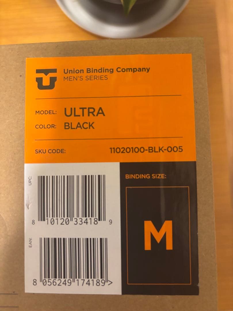 UNION 25-26 BINDING ULTRA M ユニオン ウルトラ