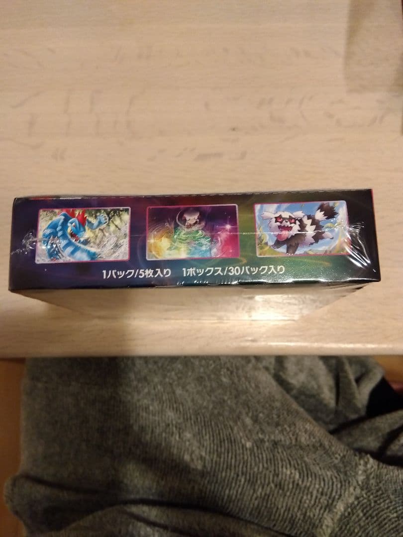 ポケカ フュージョンアーツ 1BOX シャイニスターV　3BOXシュリンク付