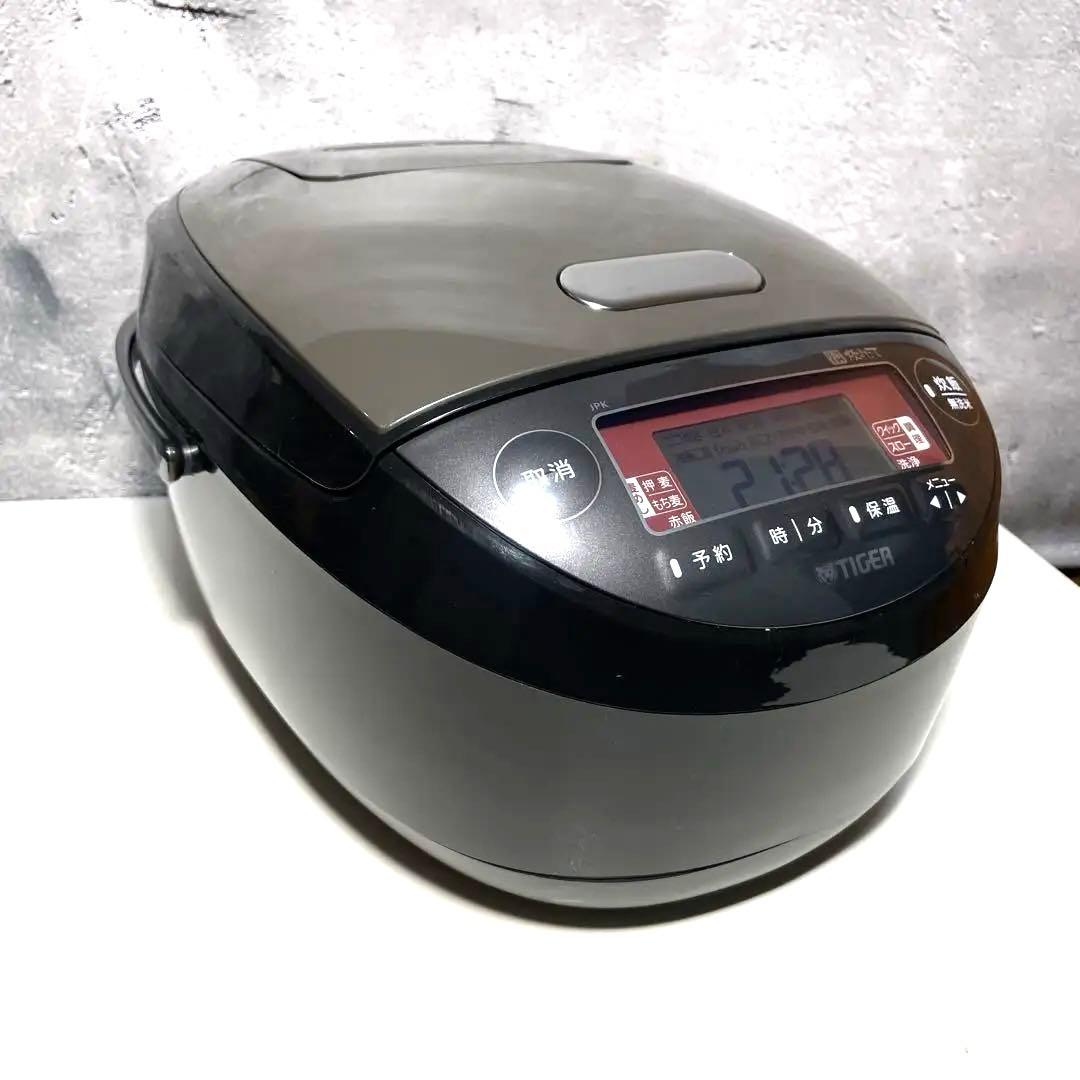 【美品】TIGER 5.5合 圧力IH炊飯器 JPK-SC10 2021年製