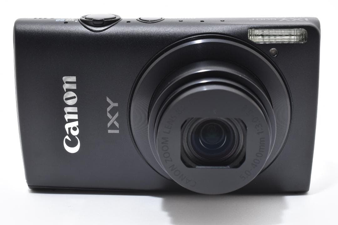 美品 Canon IXY 600F コンパクトデジタルカメラ ブラック キヤノン