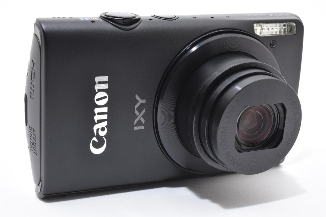 美品 Canon IXY 600F コンパクトデジタルカメラ ブラック キヤノン