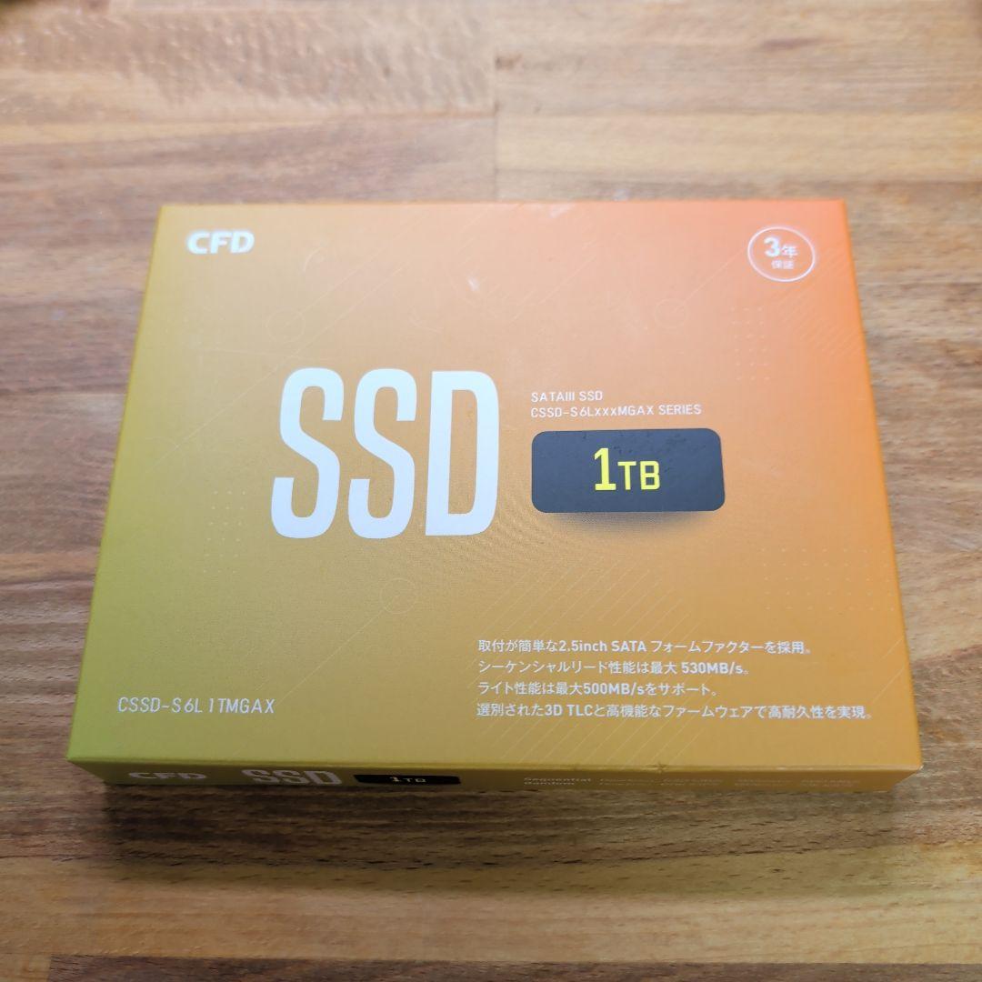 【未開封新品】CFD 1TB SATA SSD CSSD-S6LTMGAX