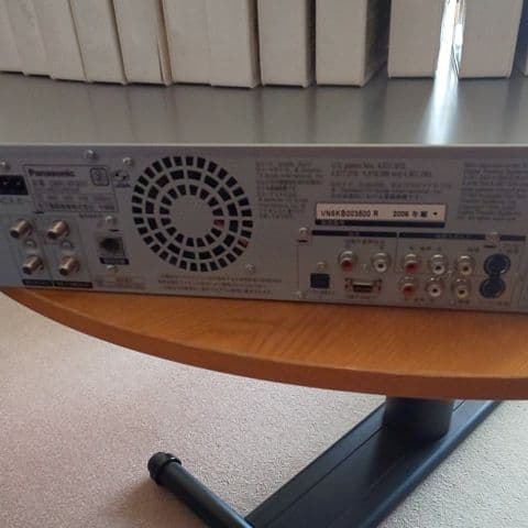 VHS+DVDレコーダー1台&日本百名山VHS全20巻&日本霊山紀行全10巻