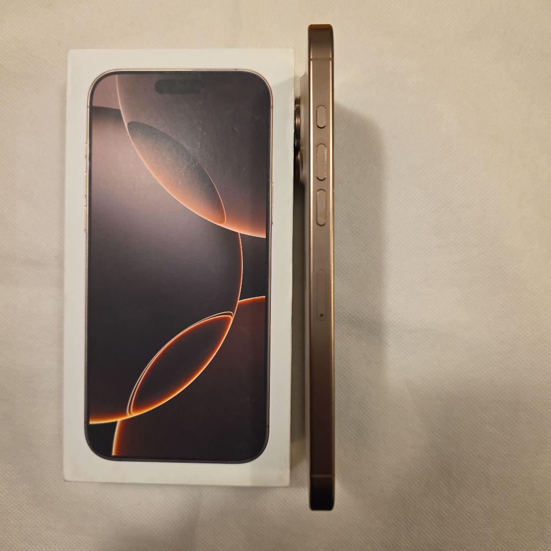 iphone 16Pro Max 256bg デザートチタンニューム