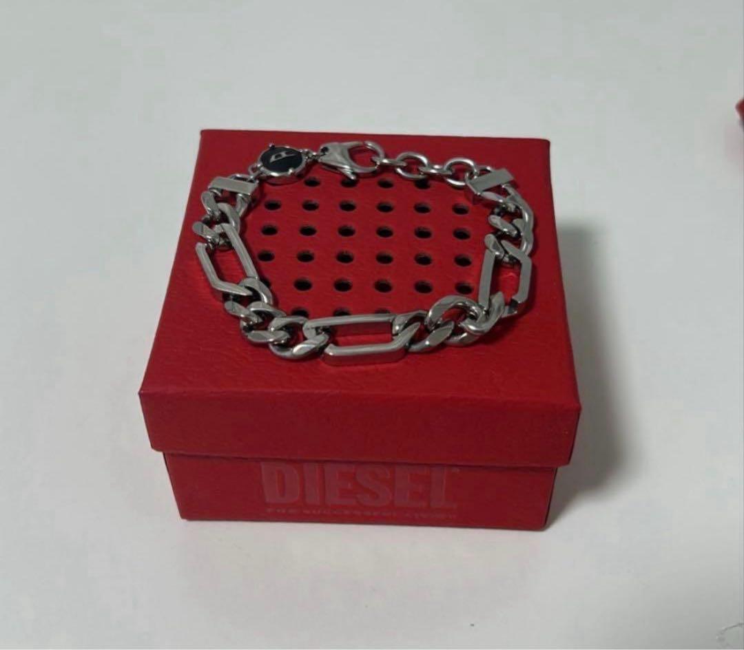 DIESEL チェーンブレスレット(箱・袋付属)