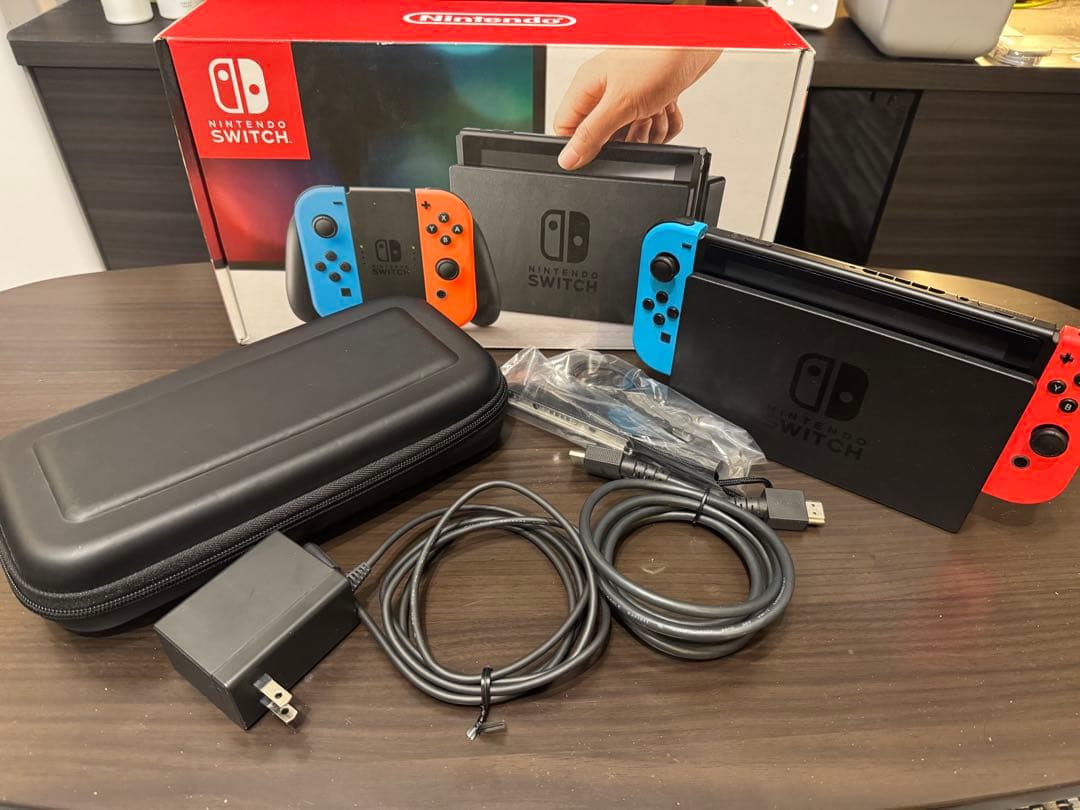 Nintendo Switch ネオンオレンジ/ネオンブルー 本体