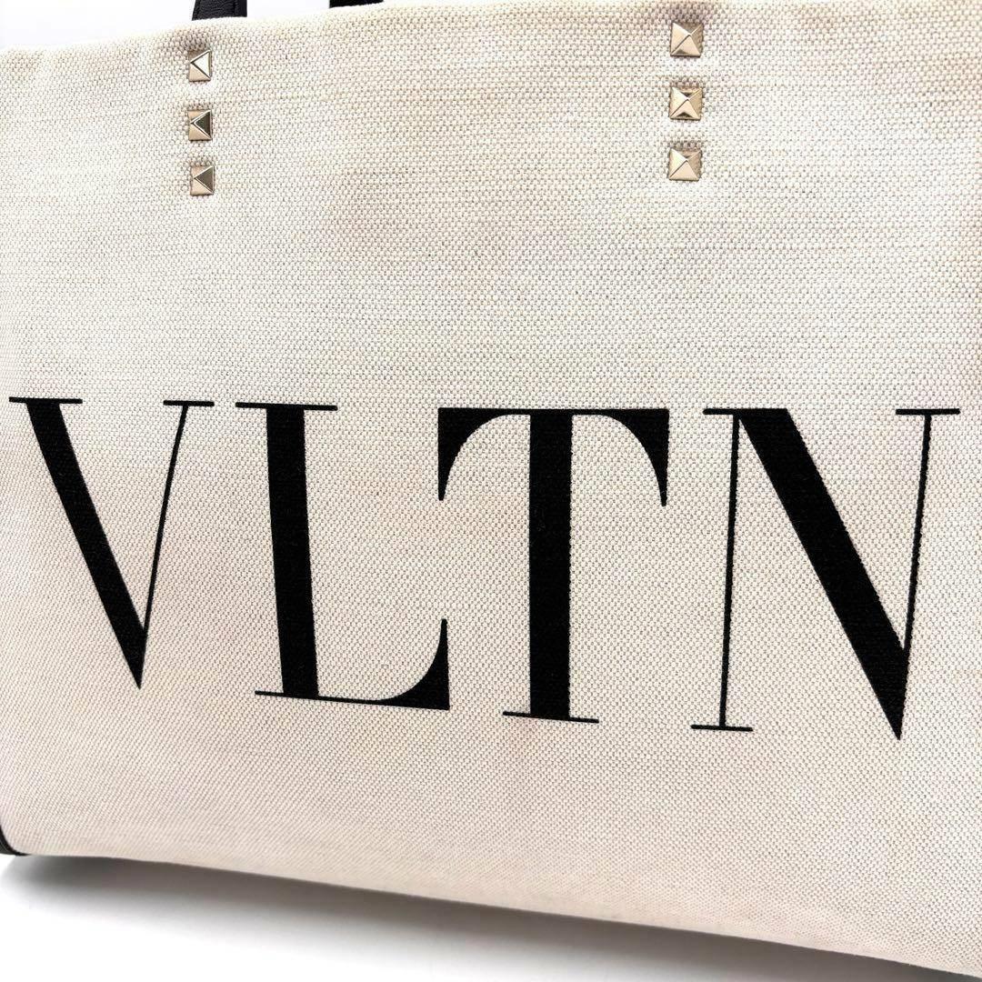 正規品 ヴァレンティノ トートバッグ 大容量 キャンバス レザー ユニセックス