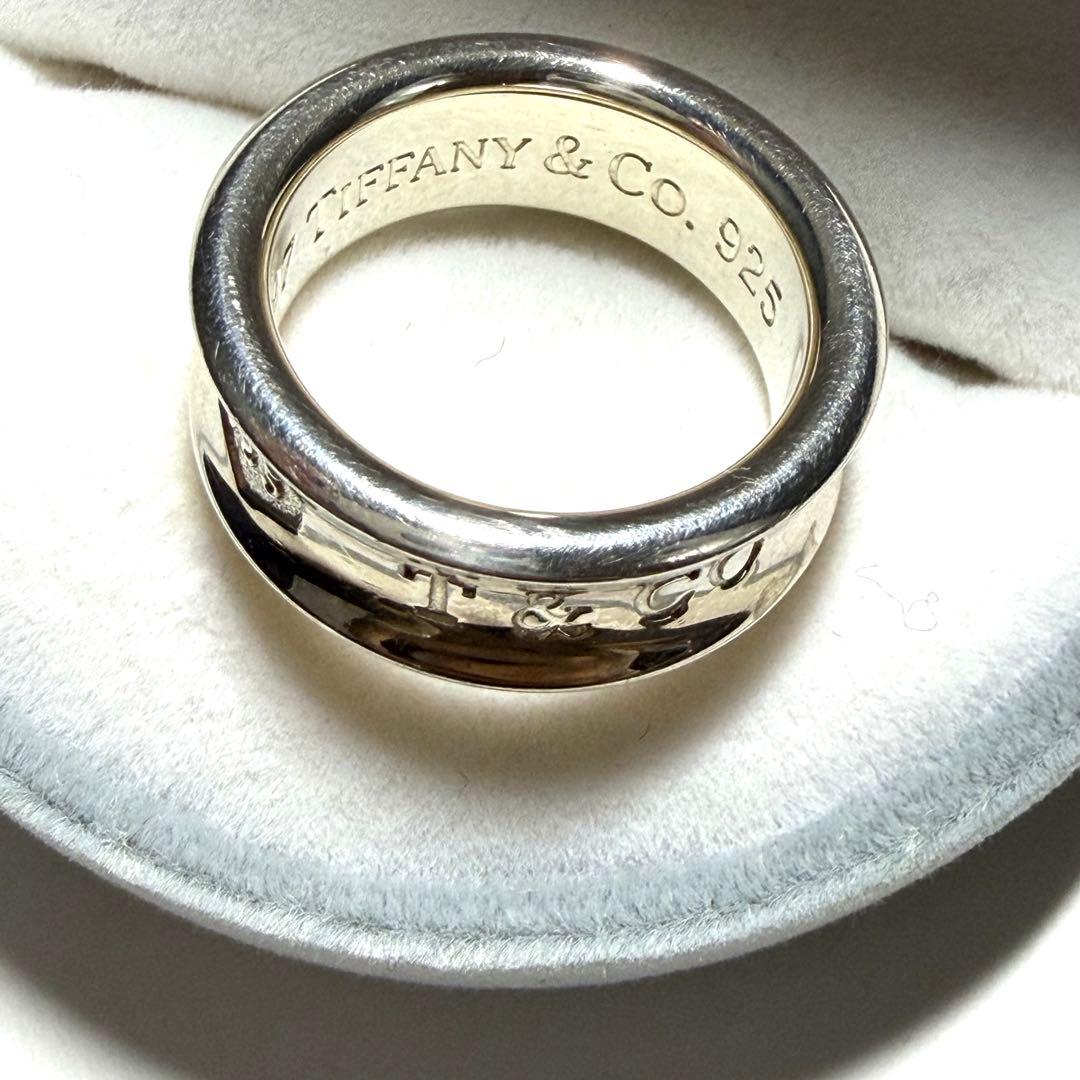 美品★TIFFANY&Co.★ ティファニー 1837リング ピンキーリング7号