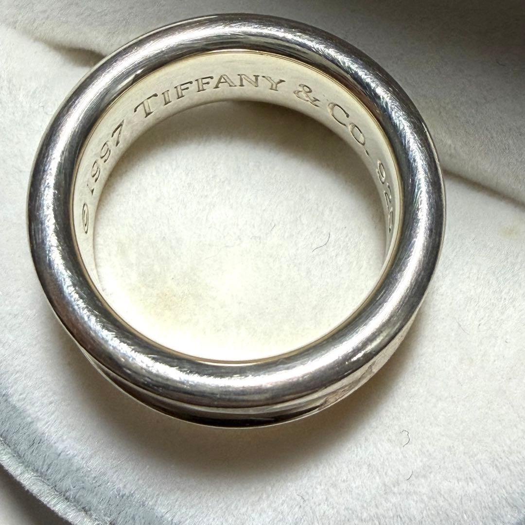 美品★TIFFANY&Co.★ ティファニー 1837リング ピンキーリング7号