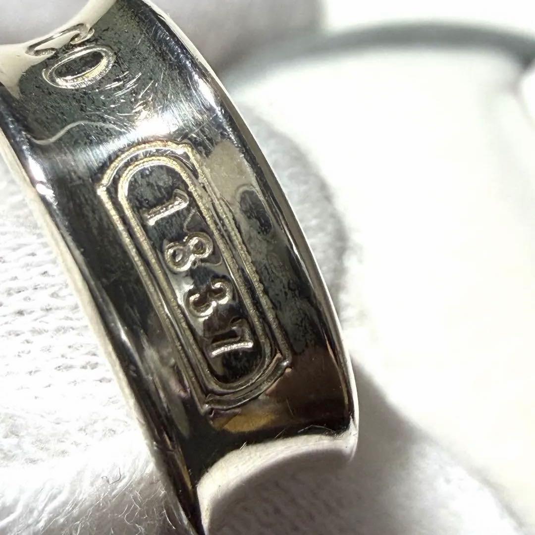 美品★TIFFANY&Co.★ ティファニー 1837リング ピンキーリング7号