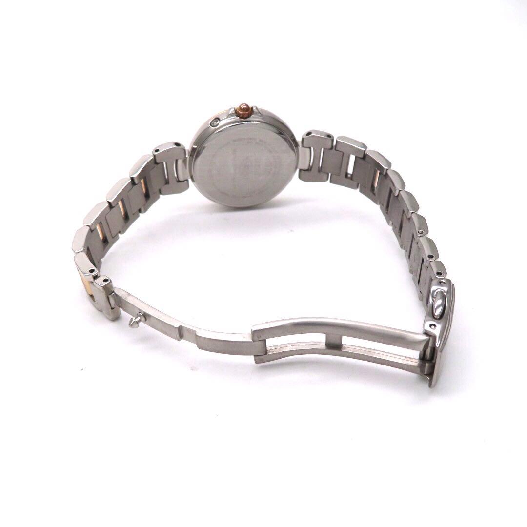 美品 EC1034 59W クロスシー 電波ソーラー シチズン 時計 コンビ