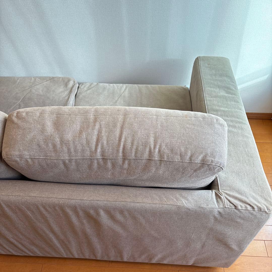 MUJI 無印良品　2人掛け　ソファ　事務