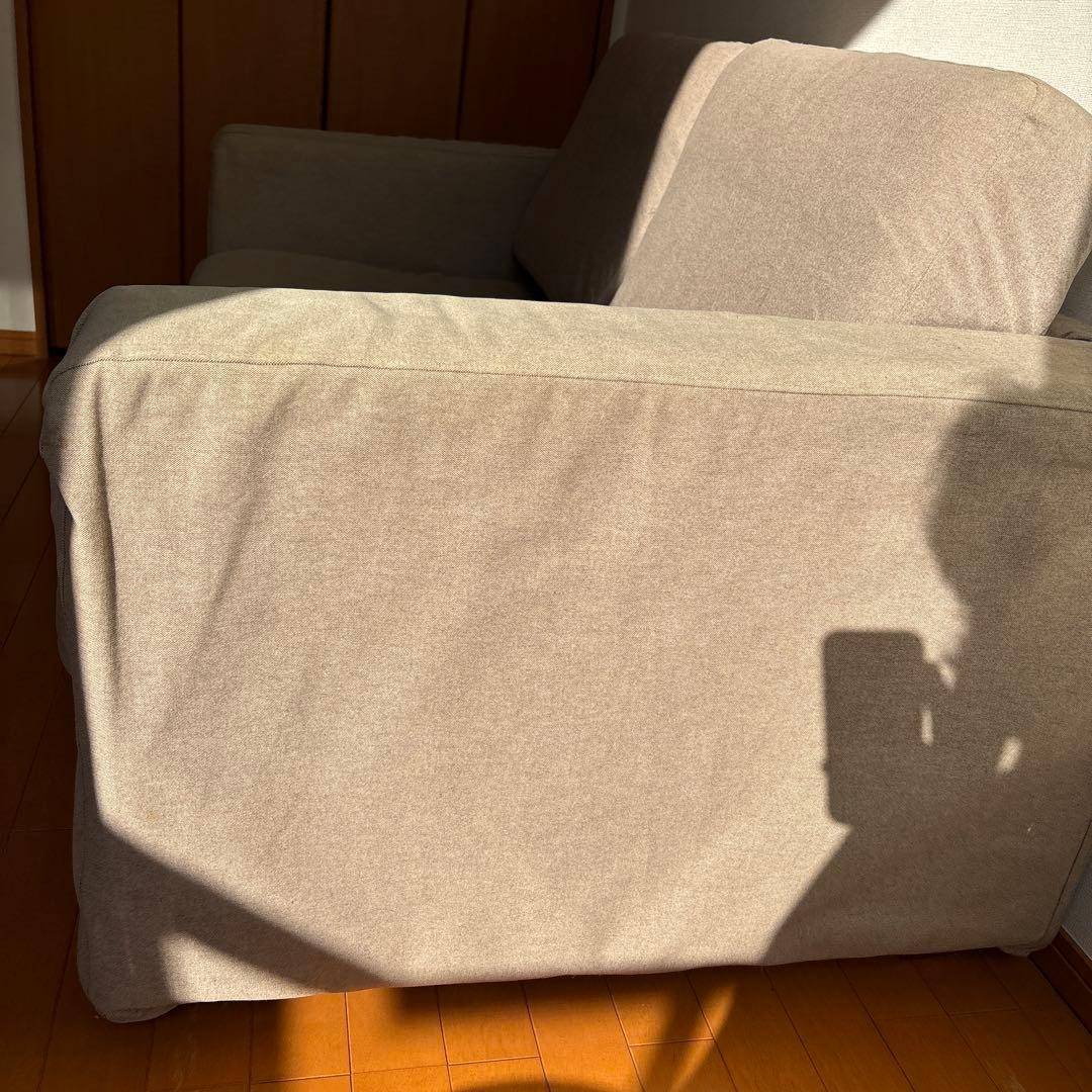 MUJI 無印良品　2人掛け　ソファ　事務