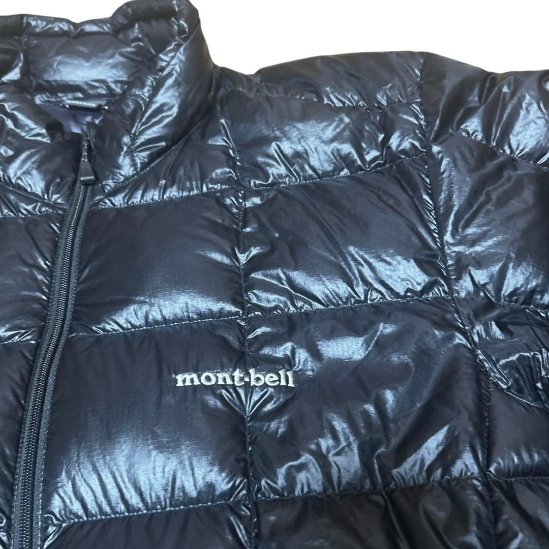 mont-bell モンベル　 スペリオダウンジャケット　ブラック　光沢