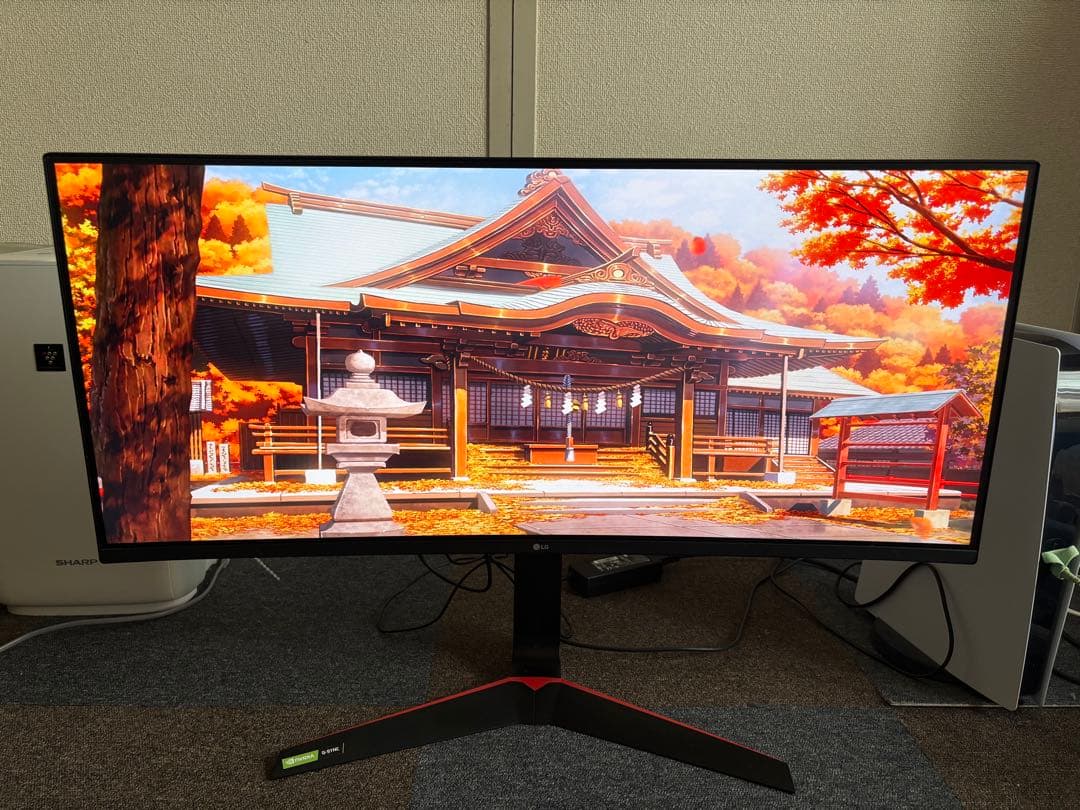 LG ウルトラワイドゲーミングモニター　34GL750-B 本体のみ
