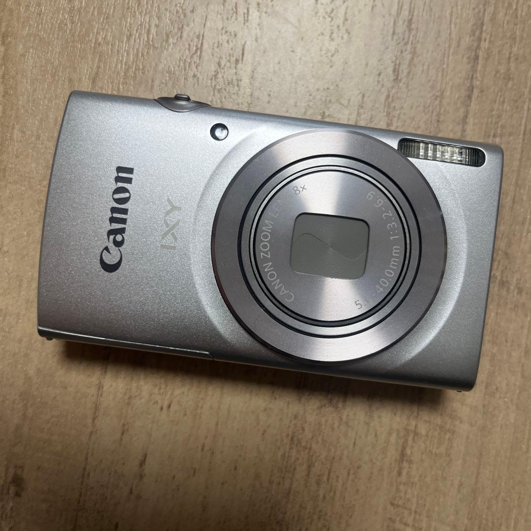 【動作確認済】Canon IXY 200 コンパクトデジタルカメラ　シルバー