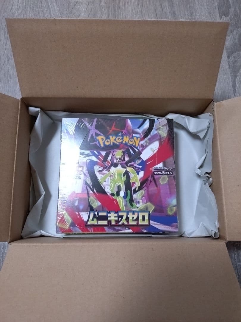 ポケモン ムニキスゼロbox　ポケモンセンター当選品　シュリンク付き　納品書付き