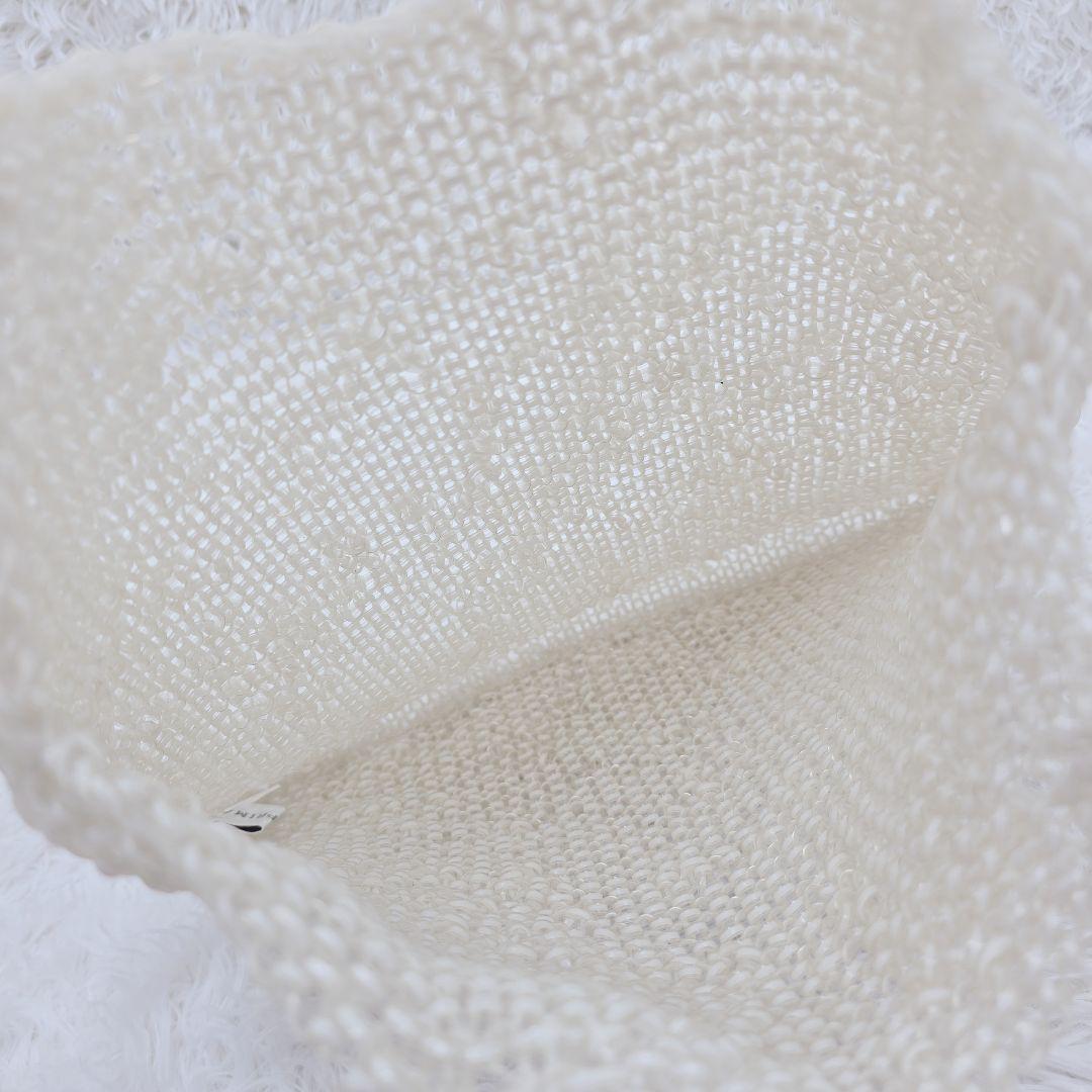 未使用級✨アンテプリマ ワイヤーバッグ ハンドバッグ トートバッグ スクエア 白