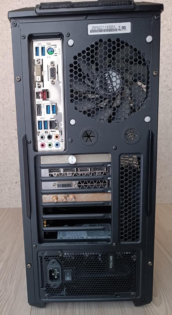 【ファン7基強力空冷】自作ゲーミングPC 【i7、GTX960、RAM64GB】