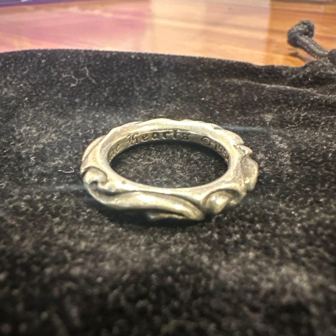 Chrome Hearts？スクロールバンドリング シルバー925