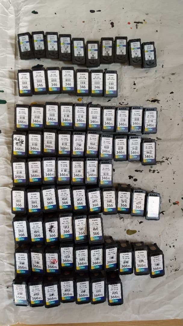 キャノン Canon 使用済み インクカートリッジ 純正