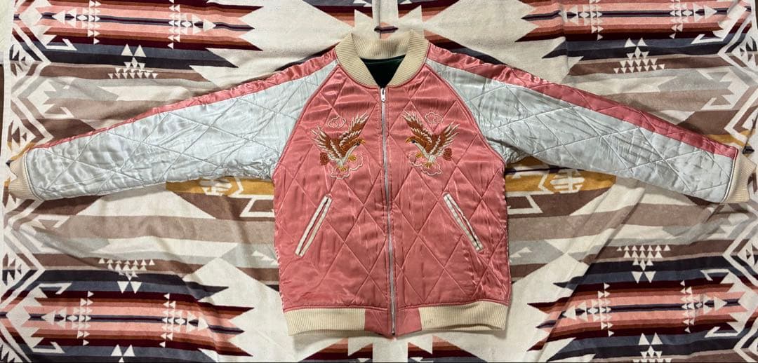 【美品】THEFLATHEAD フラットヘッド スカジャン別珍